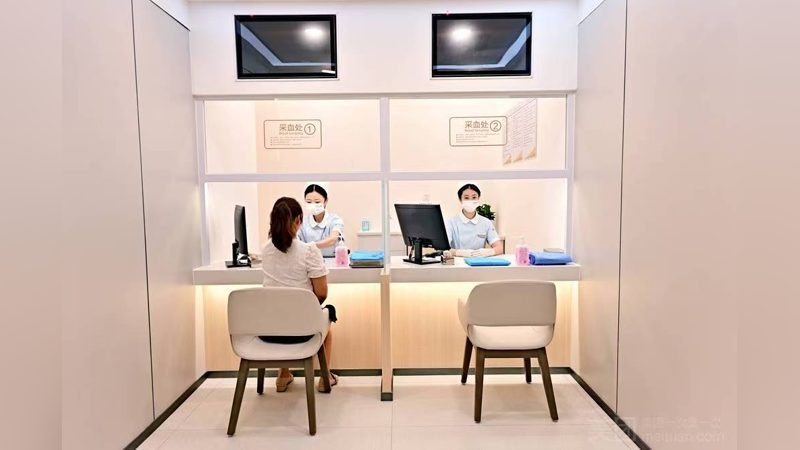 Modern health checkup center in Chengdu